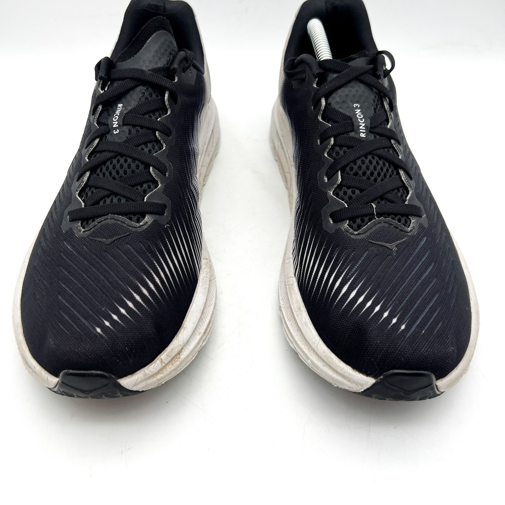Hoka One One Mens 10.5D Running Shoes Rincon 3 Road Lace Up Low Top Sneaker - Picture 3 of 11